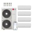 LG 54,000 BTU 4 Zone Mini Split System - KUMXB541A / 2-KNUAB091A / KNUAB121A / KNUAB181A