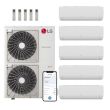 LG 60,000 BTU 5 Zone Mini Split System - KUMXB601A / KNMAB071A / KNUAB091A / 2-KNUAB121A / KNUAB181A