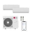LG 30,000 BTU LGRED 2 Zone Mini Split System - KUMXA301A / KNMAB151A / KNUAB121A