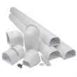 White Line Set Cover Guard – Complete Wall Duct Kit (12 ft.)