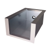 RCS Insulated Liner Jacket For RCS Cutlass Pro Double Side Burners - LJRDB1 - Side View