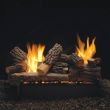 Empire 36" Vail Vent-Free Multi-Sided Fireplace OR Peninsula and See-Through - Rock Creek Logs Set - Opposite View