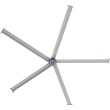 MRCOOL 16 Foot Diameter Commercial Fan - 5 Blades - 240V 60Hz 1 Phase - Gray - MCFAN16PBGR