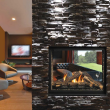 Kingsman 42" See Through Direct Vent Gas Fireplace with AFUE High Heat Rating - MCVST42H