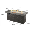 The Outdoor Greatroom Key Largo Gray Gas Fire Pit Table - KL-1242-MM