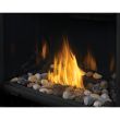 Napoleon Ascent 46 Gas Direct Vent Fireplace - B46 - rocks 1