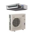 Mitsubishi 30,000 BTU 19 SEER Single Zone Heat Pump System - Concealed Duct