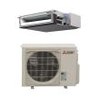 Mitsubishi 18,000 BTU 19 SEER Single Zone Heat Pump System - Concealed Duct