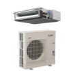 Mitsubishi 30,000 BTU 19 SEER Single Zone Heat Pump System - Concealed Duct