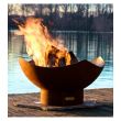 Fire Pit Art Wood Fire Pit- Manta Ray