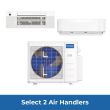 MRCOOL Design Your Own Dual Zone Heat Pump System R454B - Select 2 Air Handlers