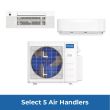 MRCOOL Design Your Own Five Zone Heat Pump System R454B - Select 5 Air Handlers