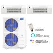 27,000-BTU-MRCOOL-DIY-5th-Gen-23-SEER2-Dual-Zone-Ceiling-Cassette-Mini-Split-Heat-Pump-System-R454B-|-230V-6-12-DIY-MULTI4-27HP-DIYCASSETTE06HP-230-DIYCASSETTE12HP-230