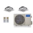 MRCOOL Olympus 27,000 BTU Ducted Heat Pump Split System Dual Zone Cassette 12 + 12