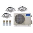 MRCOOL Olympus 36,000 BTU Ducted Heat Pump Split System Tri Zone Cassette 12 + 12 + 12 - MULTI4-36HP230V1 / 3-CASS12HP