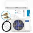 MRCOOL DIY 5th Gen Easy Pro 12K BTU Ductless Mini Split Heat Pump Complete System with 16ft Line Set 115V, EZPRO-12-HP-11516D-O 