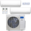MRCOOL Olympus 48,000 BTU Ducted Heat Pump Split System Dual Zone Cassette 18 + 24 - MULTI5-48HP230V1 / CASS18HP / CASS24HP