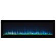 Napoleon Alluravision 50 Slimline Electric Fireplace - NEFL50CHS - Side View