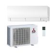 Mitsubishi 9,000 BTU 30.5 SEER Wall Mounted Mini Split Single Zone Heat Pump System - MUZ-FS09NA / MSZ-FS09NA