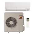 18,000 BTU 21 SEER Wall Mounted Mitsubishi Mini-Split H2i Hyper Heat Single Zone Heat Pump - MZ-FH18NA