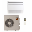 15,000 BTU 21.8 SEER Floor Mounted Mitsubishi Mini-Split H2i Hyper Heat Single Zone Heat Pump - MZ-KJ15NA