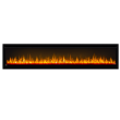 Napoleon Alluravision 76-Inch Slimline Electric Fireplace - NEFL74CHS alt 3