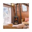 Nectre N65 Contemporary Wood Burning Stove -  N65