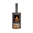 Nectre N65 Contemporary Wood Burning Stove -  N65
