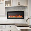 Napoleon Entice™ Wall-Hanging Electric Fireplace - NEFLCFH-1-B