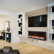 Napoleon Trivista™ Pictura Three-Sided Wallmount Electric Fireplace - NEFLH-3SV