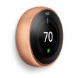 Nest 3rd Generation Learning Thermostat - Copper