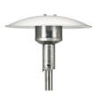 Patio Comfort Natural Gas In Ground or Post Mount Patio Heater - Stainless Steel - NPC05SPP - close uo