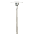 Patio Comfort Natural Gas In Ground or Post Mount Patio Heater - Stainless Steel - NPC05SPP