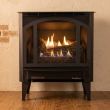 Buck Stove T-33 Vent Free Gas Heating Stove with Legs & Blower for Propane