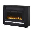 apoleon The Alanis 42" Electric Fireplace Entertainment Package - NEFP42-1815B - side view 4