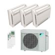 Daikin 36,000 BTU 22 SEER Tri Zone Floor Mounted Mini Split Heat Pump System 9+9+9 - 4MXL36TVJU / 3-FVXS09WVJU9