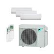 Daikin 24,000 BTU 17.9 SEER Tri Zone Heat Pump System 12+12+12 - Wall Mounted
