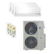 Perfect Aire 48,000 BTU 21.5 SEER Tri Zone Heat Pump System 9+12+18 - Wall Mounted