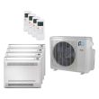 Perfect Aire 36,000 BTU 22.5 SEER Quad Zone Heat Pump System 9+9+9+9 - Floor Mounted - 3PAMSH36-MZO4 / 4-2PAMSCONH09