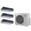 Perfect Aire 36,000 BTU 22.5 SEER Tri Zone Heat Pump System 9+9+18 - Concealed Duct - 3PAMSH36-MZO4 / 2-3PAMSDH09 / 3PAMSDH18