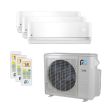 Perfect Aire 27,000 BTU 22 SEER Tri Zone Heat Pump System 9+9+18 - Wall Mounted - 3PAMSH27-MZO3 / 2-2PAMSH09-MZW / 2PAMSH18-MZW