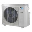 Perfect Aire 36,000 BTU 22.5 SEER Quad Zone Heat Pump System 9+9+9+9 - Concealed Duct - 3PAMSH36-MZO4 / 4-3PAMSDH09