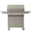 Bull 30" Grill Cart Complete Outlaw 4 Burner - 26001/2