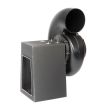 Plastec 30 Series Direct Drive Forward Curve Blower Hazardous Location 1.5 HP 3400 CFM Single Phase with Mount - PLA30XS4P-CIP / MB30