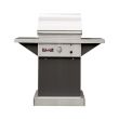 TEC Grills 26-Inch Patio FR Pedestal Grill In Black - PFR1LPPEDB/PFR1NTPEDB