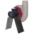 Plastec Storm 14 Series Direct Drive Forward Curve Blower Corrosive Environment .5 HP 400 CFM Single Phase with Mount