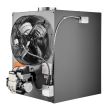 Modine POR Series 185,000 BTU commercial gas-fired unit heater for warehouse, workshop, garage, and industrial building heating.