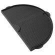 Primo Cast Iron Griddle for Oval JR - PRM362 - Top