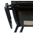 Primo All In One Oval XL 400 Ceramic Kamado Grill With Shelves - PRM7800 - shelf down