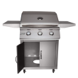 RCS Premier Series 26-Inch Freestanding Gas Grill - Open View